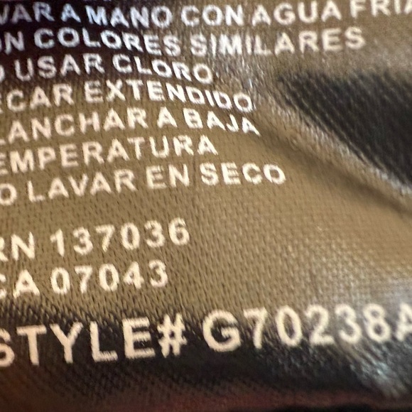 Paper Crane MEDIUM Herringbone Asymmetric Moto Cardigan Sweater NEW. 1455 - Picture 4 of 4